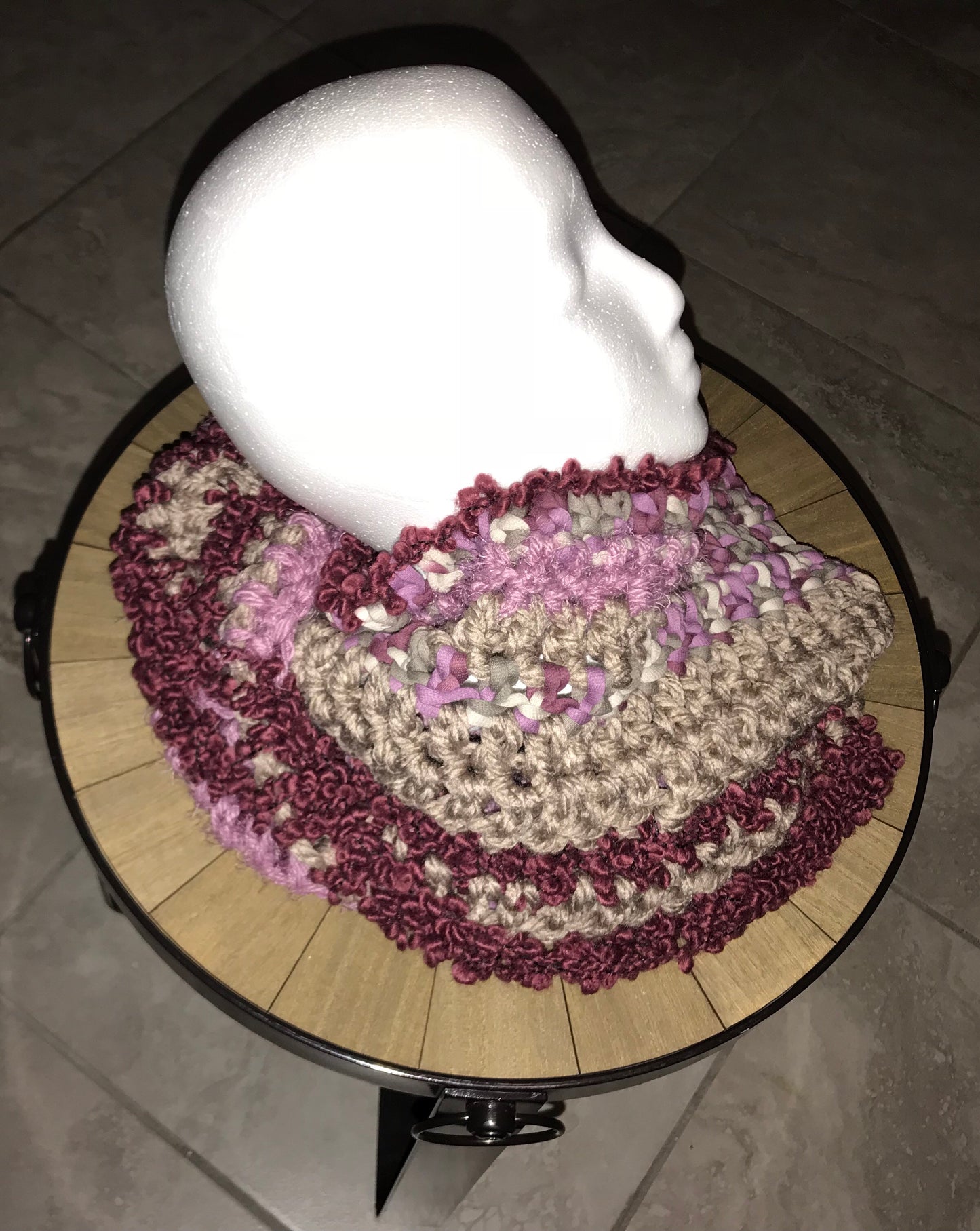 Multi Colored Chunky Scarf