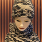 Knitted Hat & Neck Warmer