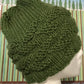 Alternating Welted Leaf Knit Hat
