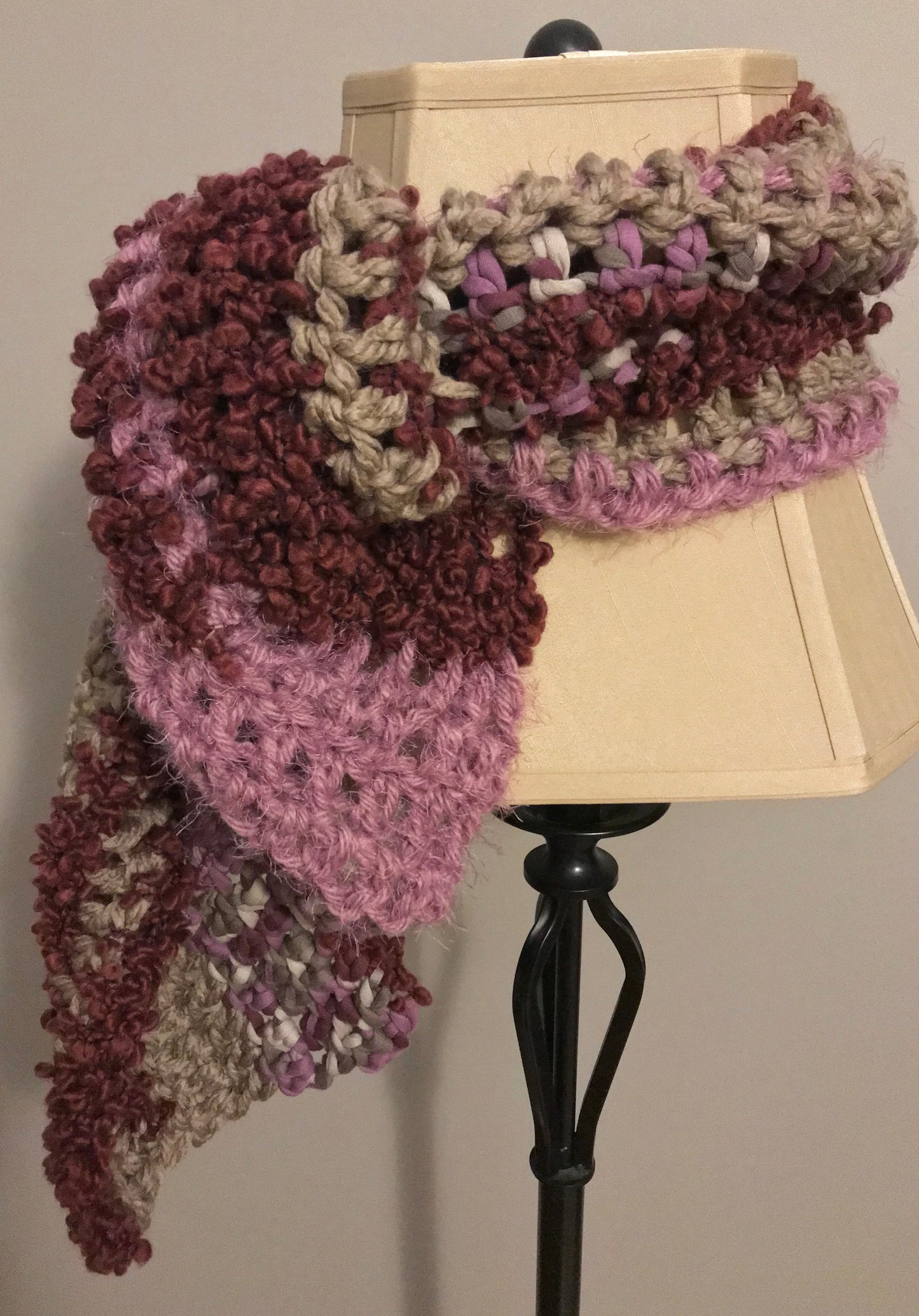 Multi Colored Chunky Scarf