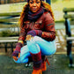 Crocheted Hat, Infinity Scarf, Fingerless Gloves & Leg Warmers