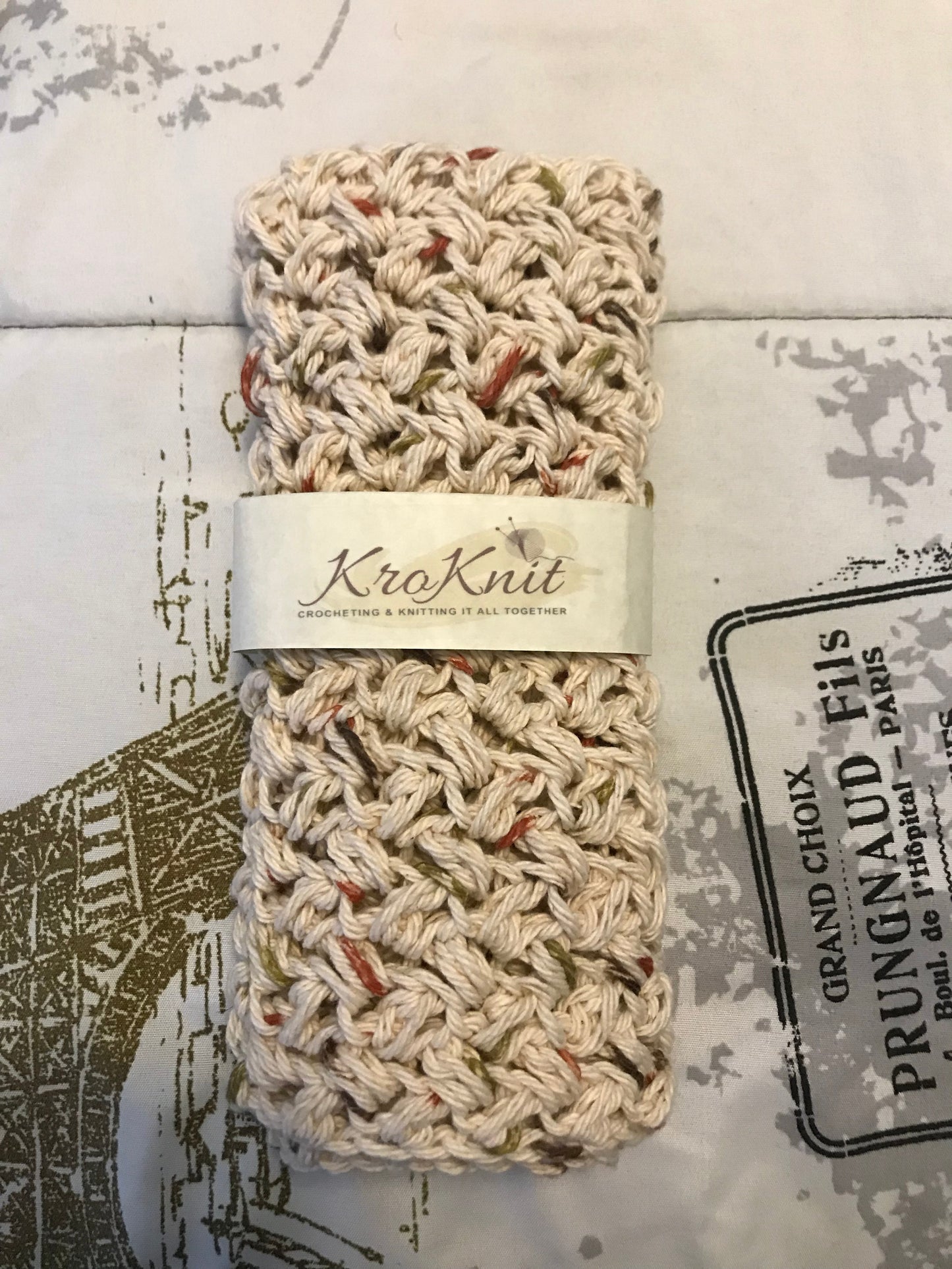 Cotton Dish/Wash Cloths Set of 3