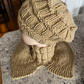 Knitted Hat & Neck Warmer