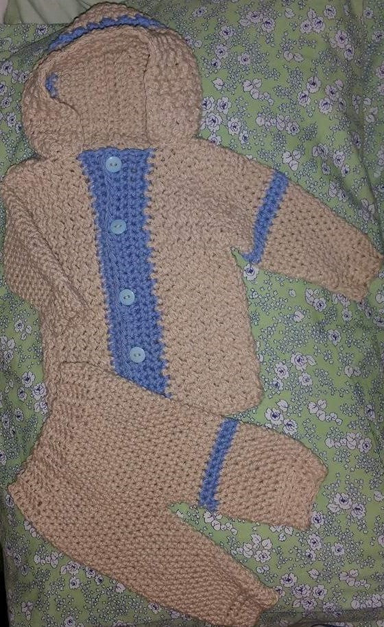 Baby Sweater & Pant Set
